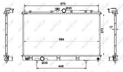 Теплообменник NRF 53779