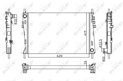 Теплообменник NRF 53782