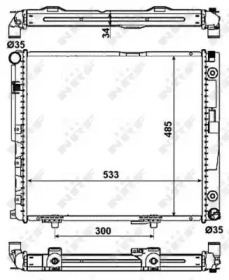 Теплообменник NRF 53785