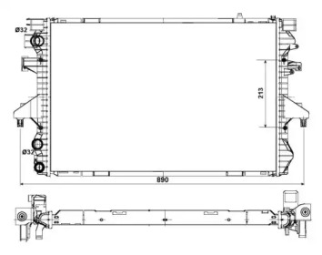 Теплообменник NRF 53796