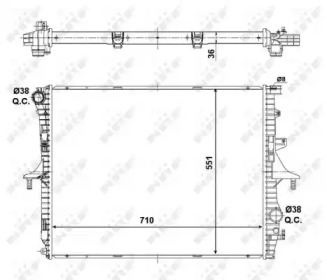 Теплообменник NRF 53798