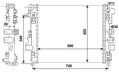 Теплообменник NRF 53801