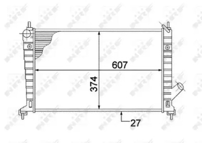 Теплообменник NRF 53804