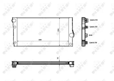 Теплообменник NRF 53817