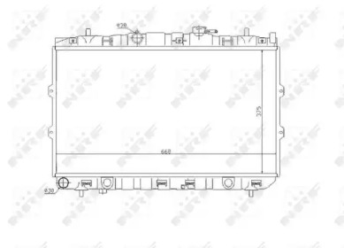 Теплообменник NRF 53819