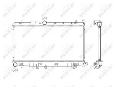 Теплообменник NRF 53823