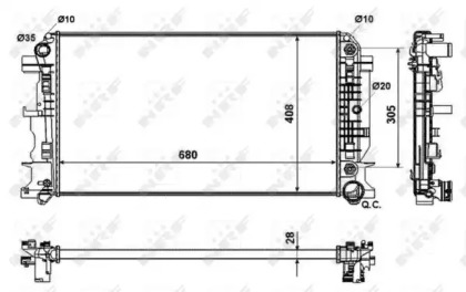 Теплообменник NRF 53833