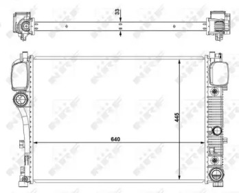 Теплообменник NRF 53839