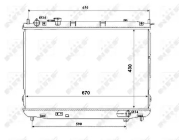 Теплообменник NRF 53847