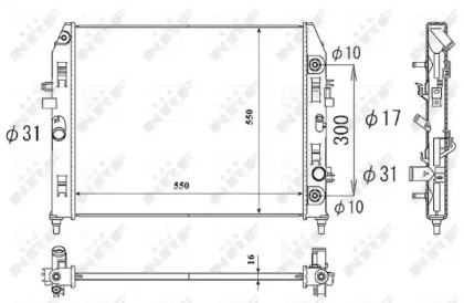 Теплообменник NRF 53851