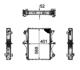 Теплообменник NRF 53858