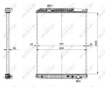 Теплообменник NRF 53868