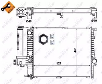 Теплообменник NRF 53869