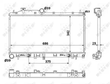 Теплообменник NRF 53886