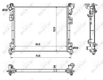 Теплообменник NRF 53900