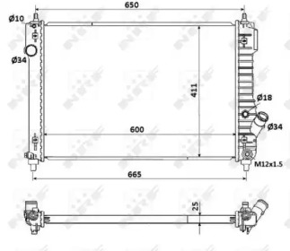 Теплообменник NRF 53903