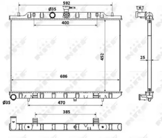 Теплообменник NRF 53911