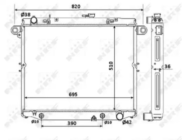 Теплообменник NRF 53919