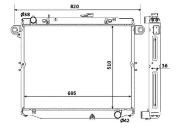 Теплообменник NRF 53920