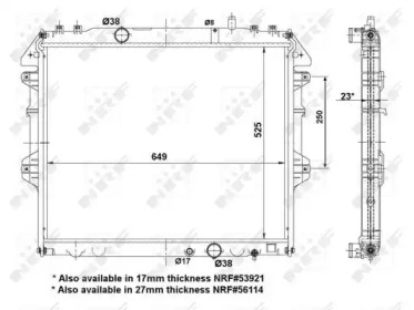 Теплообменник NRF 53921A