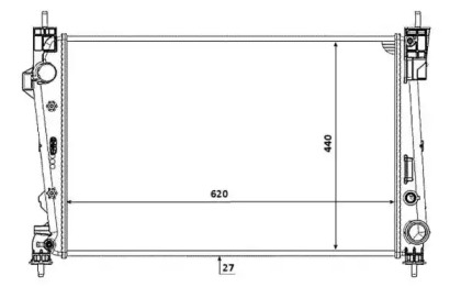 Теплообменник NRF 53932