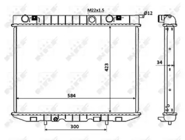 Теплообменник NRF 53940