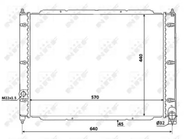 Теплообменник NRF 53944