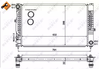 Теплообменник NRF 539504