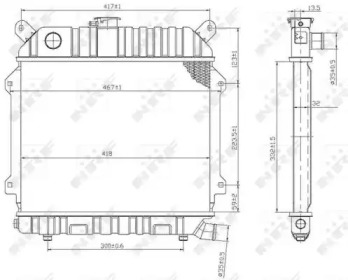 Теплообменник NRF 53951