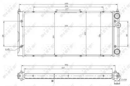 Теплообменник NRF 53960