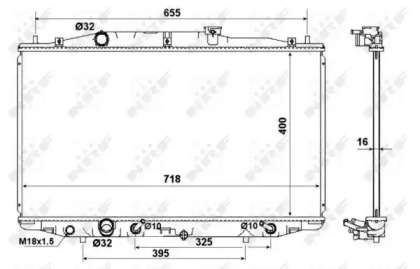 Теплообменник NRF 53970