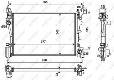 Теплообменник NRF 53981