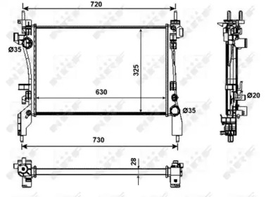 Теплообменник NRF 53988