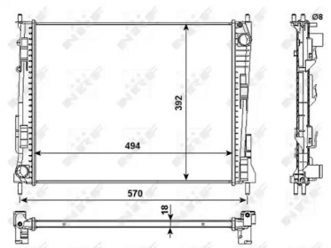 Теплообменник NRF 53991