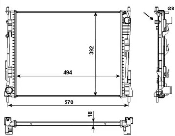 Теплообменник NRF 53992