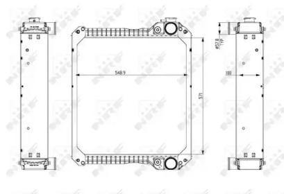 Теплообменник NRF 54077