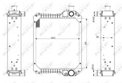 Теплообменник NRF 54078