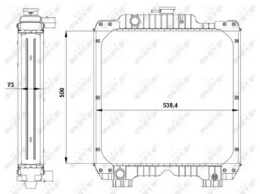 Теплообменник NRF 54091