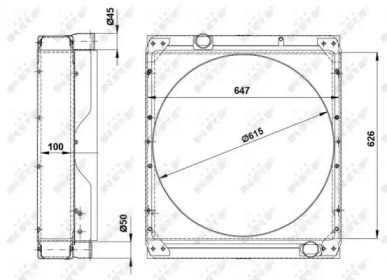 Теплообменник NRF 54094