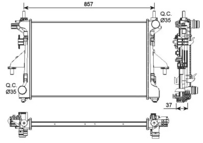 Теплообменник NRF 54202