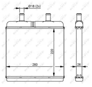 Теплообменник NRF 54214