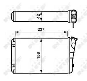 Теплообменник NRF 54238