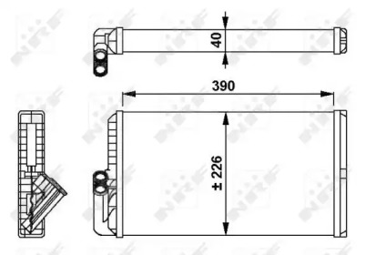 Теплообменник NRF 54256