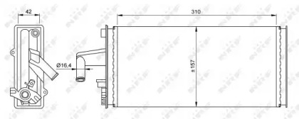 Теплообменник NRF 54259