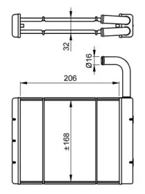 Теплообменник NRF 54262