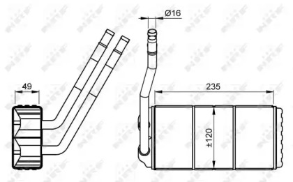 Теплообменник NRF 54263