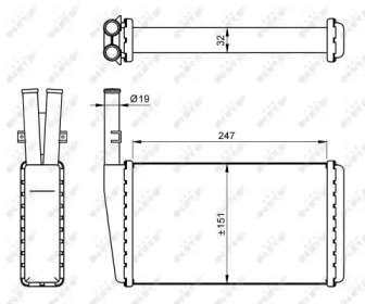 Теплообменник NRF 54266