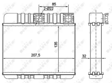 Теплообменник NRF 54277