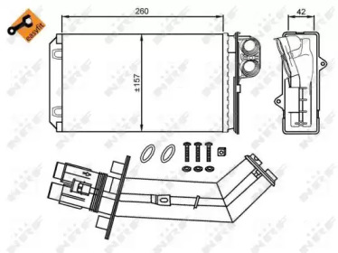 Теплообменник NRF 54280