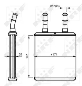 Теплообменник NRF 54291